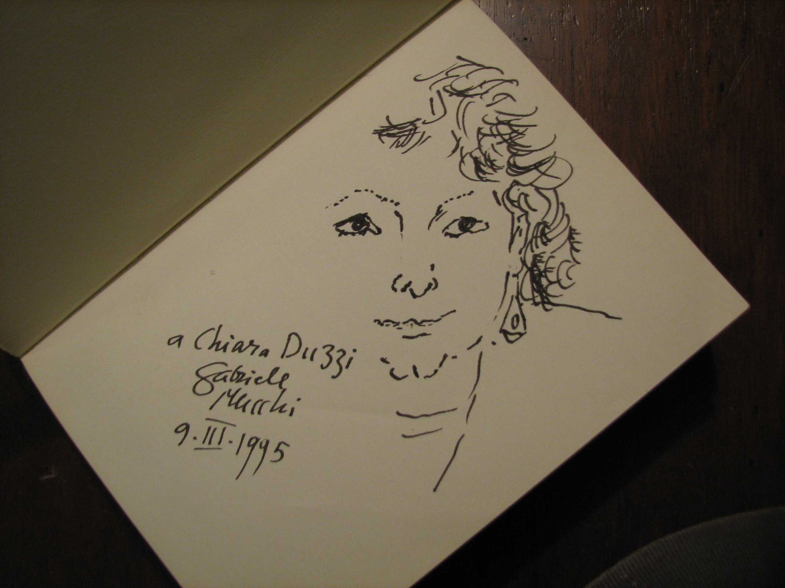 Gabriele Mucchi Ritratto di Chiara Duzzi